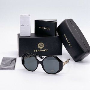 Sale! Versace Black 59mm Sunglasses! w/ box